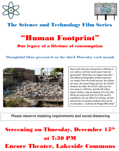Flyer for Human Footprint