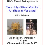 Two Holy Cities of India Poster