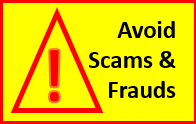 Click to view information about ongoing scams and fraud Click to view information about ongoing scams and fraud