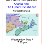 Acadia and The Great Disturbance Norbert Michaud