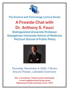 Poster Fauci Lecture 12/4/2025
