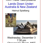 Poster Lands Down Under - Helmu Tsielbert 12/3/2025