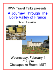 A Journey Through The Loire Valley of France David Lassiter