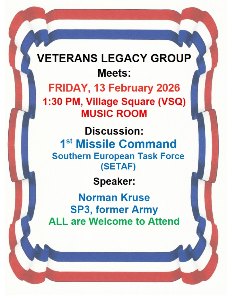 Poser VLG 13 Feb 2026 1st Missile Command