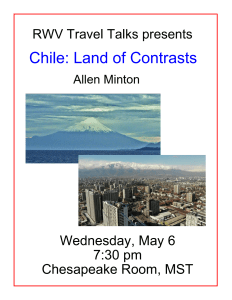 Chile: Land of Contrasts - Allen Minton